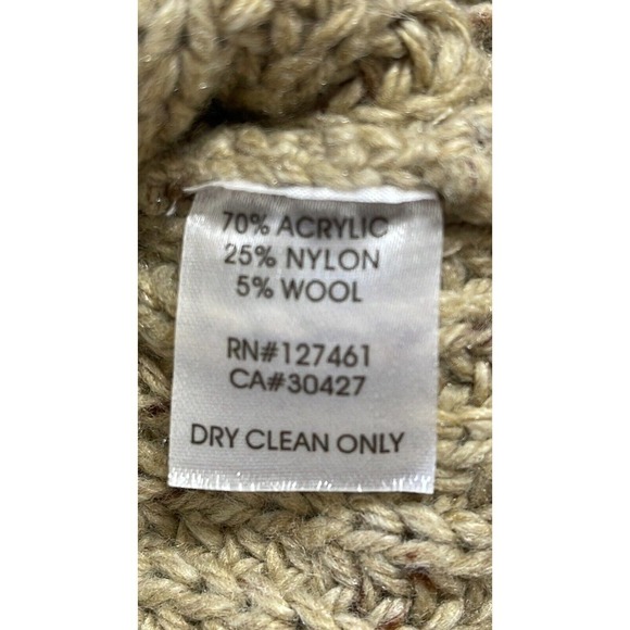 WILDFOX Couture Dusk Tunic Brown Distressed Oversized Sweater Size M - Picture 7 of 9